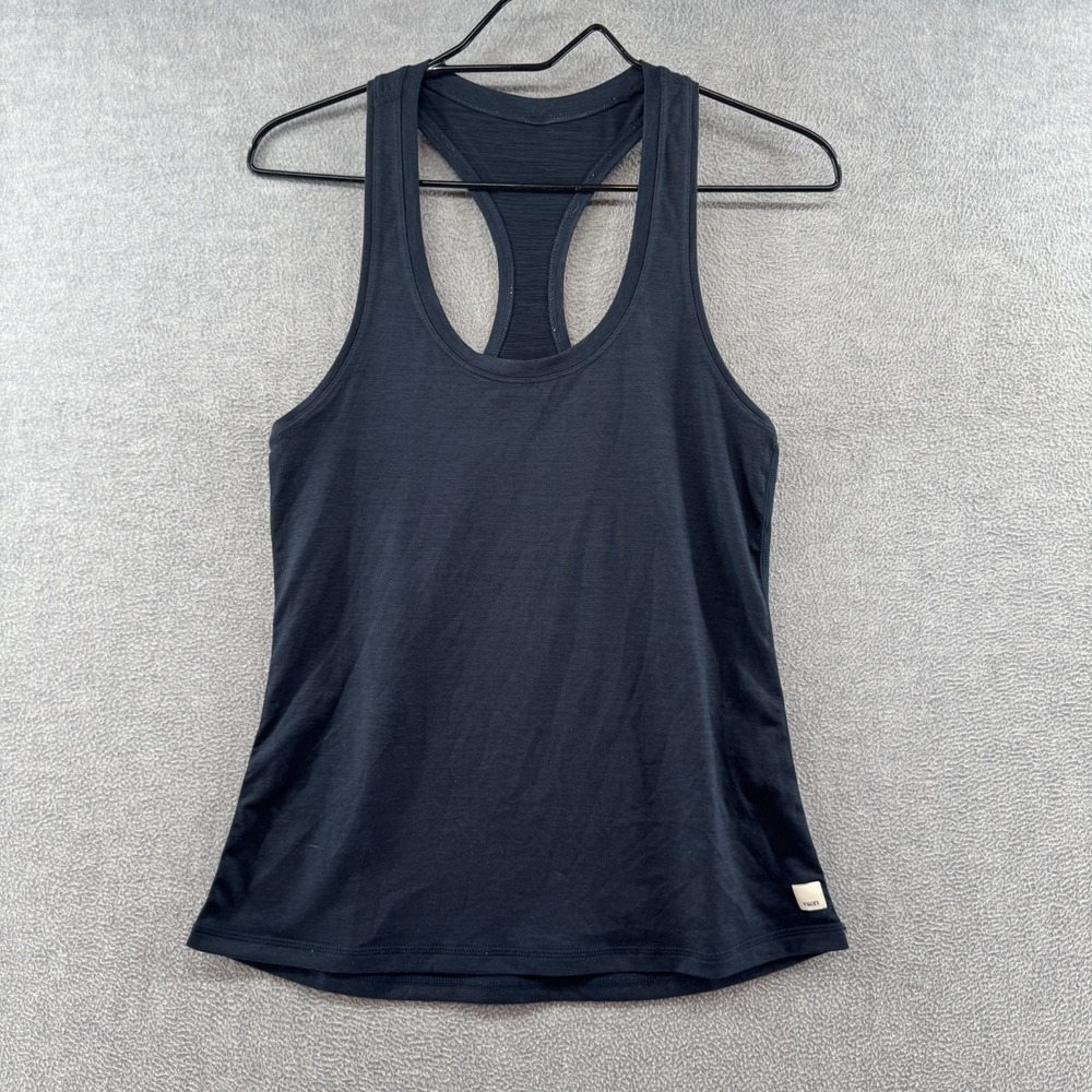 Vuori Womens Tank Black Small Top Razorback